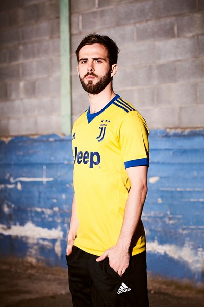 adidas Football Reveals New Yellow and Blue Juventus Away Kitfor 2017-18 Season
